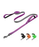 Demigreat Long Dog Leash - 1.5m/3m/5m Robust Training Line with Padded Handle - Ideal for Small to Large Dogs - Violet - Buy Online on GoSupps.com