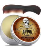 Moustache & Beard Wax (15ml) with Pocket-Sized Beard Comb Promotes Hair Growth & Moisture Resistant Moustache & Beard Wax Strong Hold Made with All Natural Ingredients Cedarwood - Buy Online on GoSupps.com