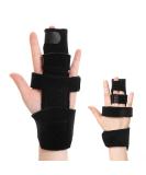 Fanwer 2 Finger Splint - Adjustable Length Brace for Two Finger Support | Knuckle Straightening Immobilizer for Trigger Finger, Arthritis, Mallet Finger, Sprains, Tendonitis - Buy Online on GoSupps.com