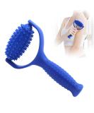 Massage Balls & Rollers | Fascia Ball Knobbed Massagers & Hedgehog Rollers for Pain Relief - Blue - Buy Online on GoSupps.com