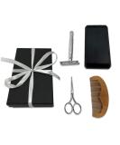 Double Edge Safety Razor Set - Metal Handle for Smooth Shaving | Heavy Duty Grooming Kit for Men | Reduces Razor Burn & Delivers Close Shave - Buy Online on GoSupps.com