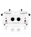 Double Wax Warmer Kit - Electric Hair Removal Wax Heater with Adjustable Temperature for Spa & Salon - Buy Online on GoSupps.com