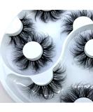 HBZGTLAD 56 Pairs Fluffy Faux Mink 3D False Eyelashes - Natural Strip Lashes Pack (WX28) - Buy Online on GoSupps.com