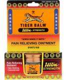 Tiger Balm Ultra Strength 0.63 oz - Fast-Acting Pain Relief Formula - Buy Online on GoSupps.com