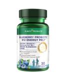 Purity Products Blueberry Probiotic B12 Energy Melt with ProDura Clinical Probiotic - Buy Online on GoSupps.com
