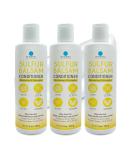 SULFUR BALSAM Conditioner - Natural Moisturizing & Detangling Hair Care (Pack of 3) - Gentle Scalp Treatment - International Shipping Available - Buy Online on GoSupps.com