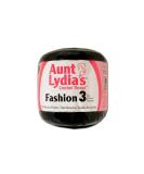 Aunt Lydia's Size 3 Black Fashion Crochet Thread - High Quality Crafting Yarn - Buy Online on GoSupps.com