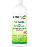 Exner Organic Odor & Stain Remover - 100% Natural Microorganism Formula for Pets Homes & Cars - 1L Concentrate - Buy Online on GoSupps.com