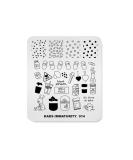 Alexnailart Nail Image Stamp Stencil - Pill Pattern Manicure Printing Tool for Perfect Nail Art - Buy Online on GoSupps.com