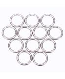 12 Pcs Metal O Rings 1 Inch Heavy Duty 304 Stainless Steel Welded O Ring Multi-Purpose O-Ring for Macrame  DIY Crafts  Hardware  Bags  Camping Belt  Dog Leashes  Keychain  Purse. 4mm*25mm ID  12Pcs - Buy Online on GoSupps.com