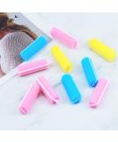 36 Pieces Foam Sponge Curly Curlers Soft Hair Roll DIY Styling Tool for Women & Children (Pink Yellow Blue) 2cm - Buy Online on GoSupps.com