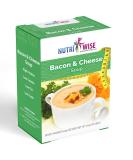 NutriWise Bacon & Cheese Protein Soup 7/Box | Healthy Meal Replacement for Hunger Control | Low Fat, Low Sugar, 100 Calorie, Low Carb - Buy Online on GoSupps.com
