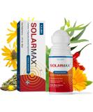 SolarMax Pain Relief Roll-On | Arthritis Backache Bruise & Muscle Strain Relief Gel | Capsaicin & Menthol Formula - Buy Online on GoSupps.com