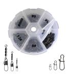Njord Kalastus Triple Vertebrae & Snap Set 150 TLG | Best Trout Fishing Accessories | Complete Vertebrae Fishing Set with Carabiner | Premium Triple Vortex Fishing Gear - Buy Online on GoSupps.com