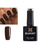 Bluesky Gel Polish BROWN Faux Fur Rich Creme 80538 Nail UV LED Soak Off 10ml - Chocolate Brown Rich Creme - Pack of 1 - Buy Online on GoSupps.com
