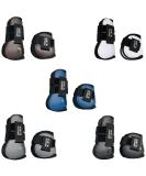 RL24 Tendon & Fetlock Boots Set of 4 - Dark Brown for Thoroughbreds & Warmbloods | International Shipping - Buy Online on GoSupps.com