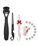 Premium Stainless Steel Foot Care Set for Dry Wet Foot Heel Callus Removal - Buy Online on GoSupps.com