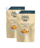Buy Amazon Almond & Orange Shower Gel Refill Pack - 2 x 1000 ml | Luxurious Hydration for All Skin Types - Buy Online on GoSupps.com