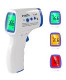 Infrared Forehead Digital Thermometer - Accurate & Fast Non-Contact Measurement | Three Color Backlight Display - Children & Adult Home Health Care - Blue - Buy Online on GoSupps.com