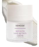 SONAGE Refixion Sans Retinol Cream - Best Bakuchiol Moisturizer for Wrinkles | Gentle Retinol Alternative for Sensitive Skin - Buy Online on GoSupps.com