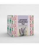 Lavender and Chamomile Tea by Amelia Rose | Sleep Tea | Relax Tea | 50 Tea Bags | 100% Natural Lavender and Chamomile Herbal Tea - Buy Online on GoSupps.com