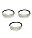 FXQHAN Rhinestone Hair Accessories Set - Fashion Elastic Scrunchies for Women and Girls - Buy Online on GoSupps.com