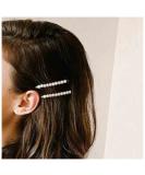 Yheakne Vintage Pearl Hair Clips - Retro French Bobby Pins & Decorative Hair Accessories for Women & Girls - 2 Pack (Silver) - Buy Online on GoSupps.com