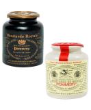 BonneBouffe Pommery Wholegrain and Cognac Mustard Duo 500g x 2 - Buy Online on GoSupps.com
