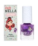 Miss Nella Galactic Unicorn Nail Polish for Kids - Non-Toxic Peel-Off Water-Based - Purple Color - Safe & Fun! - Buy Online on GoSupps.com