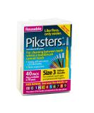 Piksters Interdental Brushes (40 Pack Size 3 (Yellow)) 40 Count (Pack of 1) Size 3 (Yellow) - Buy Online on GoSupps.com