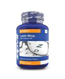Lutein 50mg Eye Supplement with Vitamin B2 - 60 Vegan Tablets | High Strength for Normal Vision & Blue Light Protection - Buy Online on GoSupps.com