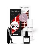 Original Miss Sophie s Starterset | Self-Adhesive Nail Foils & Stickers in Burgundy & Lipstick Red | Fast & Simple Application | Premium Nail Polish Foil Set - Buy Online on GoSupps.com