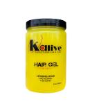 KALIVE Men's 32oz Hair Styling Gel - Strong Hold, Light Shine, Fresh Scent - No Flaking or Alcohol | Men's Hair Product - Buy Online on GoSupps.com