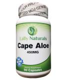 Cape Aloe 450 mg  Detox - Cape Ferox Capsules  Natural Laxative  Non-GMO  African Cape Aloe Pills - Natural Relief  Aloe Ferox Whole Leaf Capsules (90 Capsules) - Buy Online on GoSupps.com