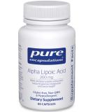 Pure Encapsulations Alpha Lipoic Acid 200 mg | ALA Supplement for Liver Support, Antioxidants, Nerve and Cardiovascular Health, Free Radicals, and Carbohydrate Support* | 60 Capsules 60 Count (Pack of 1) - Buy Online on GoSupps.com
