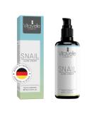 Snail Mucin Moisturizer for Face Anti-Aging Snail Cream with Collagen-Boosting Properties 50ml Regenerative Skin Care Solution - Buy Online on GoSupps.com