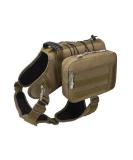 Hundred Backpacks - Waterproof Dog Saddle Backpack for Large Dogs | Light & Removable Hiking Pack with Dishes | Ideal for Outdoor Adventures - Buy Online on GoSupps.com