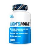 Evlution Organic Lion's Mane Mushroom Capsules - Nootropic Brain Support Supplement for Focus, Memory & Immunity - Buy Online on GoSupps.com