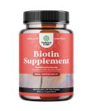 Pure Potent Biotin Vitamins for Hair Growth & Skin Health - Natural Supplement for Men and Women - Faster Metabolism Support - Buy Online on GoSupps.com