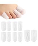 JdXun Toe Protection - 10 Pieces Breathable Caps for Small & Large Toes | Pain Relief for Corns Blisters & Toenail Loss - Buy Online on GoSupps.com