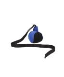 Dingo Gear 9 cm Training Toy Ball - Black & Blue with 65 cm Handle | French Nylcott IGP Obedience Game - Small Ball for Dogs - Buy Online on GoSupps.com