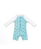 Bonverano Baby Boys Swimsuit - Pelican, 3-6 Months | UPF 50+ Sun Protection - Buy Online on GoSupps.com