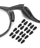 OPUGIT Adhesive Anti-Slip Eyeglass Nose Pads | 3.2mm Thickness | 10 Pairs Black | for Eyeglasses, Sunglasses, Reading Glasses - Buy Online on GoSupps.com