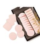 KOOBA 20 pcs Latex-Free Makeup Powder Sponges - Disposable Beauty Blender for Flawless Foundation - Ideal for Sensitive and All Skin Types - Buy Online on GoSupps.com