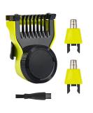 Adjustable Guide Comb Guard for Philips Norelco OneBlade QP2520 QP2530 QP2620 - Replacement Blades & Attachments for Nose Trimmer - Buy Online on GoSupps.com