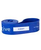 3DActive Pull Up Assist Band - Blue 65-175lbs - Strength Training Resistance Band with Free Exercise Guide - Buy Online on GoSupps.com
