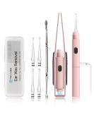 Rechargeable Ear Wax Removal Kit with Light - 7 Piece Set for Adults, Kids and Pets - Pink - Buy Online on GoSupps.com