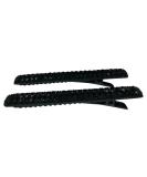 Black Crystal Metal Alligator Clips Duckbill Clips Hair Clips Rhinestone Stylish Hair Barrettes with Teeth Hair Pins Bobby Pin Hair Slide for Women Girl Hair Jewelry Accessories (Rectangle) - Buy Online on GoSupps.com