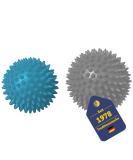 Best Sporting Massage Balls Set - Reflex Zone Therapy & Relaxation | Includes Free Exercise Instructions - Soft & Hard Hedgehog Balls - Buy Online on GoSupps.com