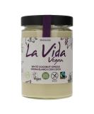 Crema Blanca con Coco Bio 600g La Vida Vegan - Buy Online on GoSupps.com
